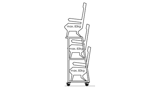Seat Rack J-RACK1 Seat Rack J-RACK1