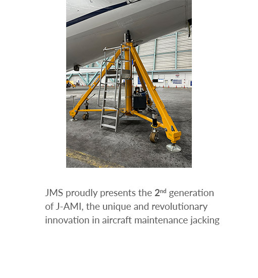 JMS AG - Jet Maintenance & Service - Revolution in aircraft maintenance jacking