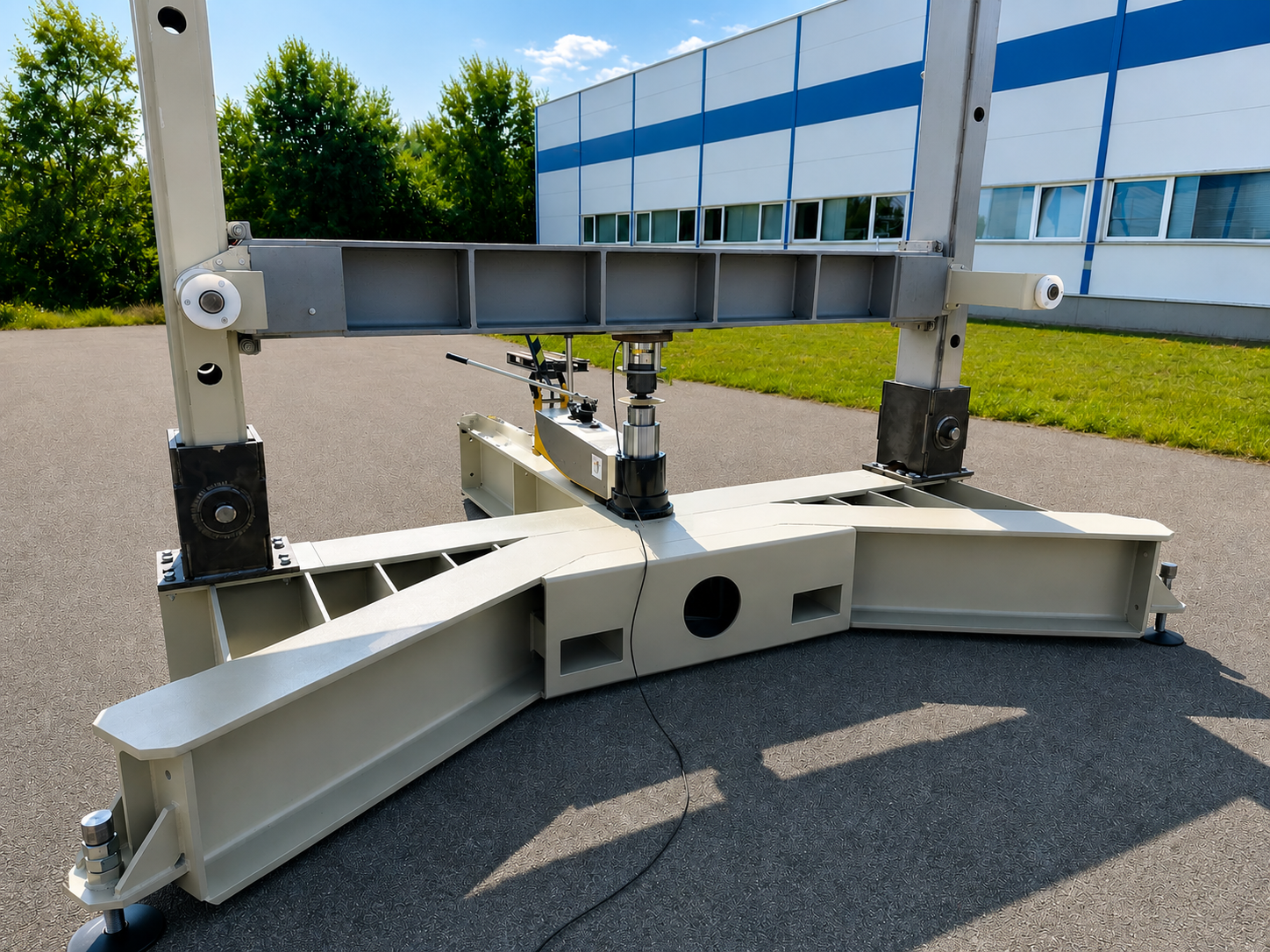 JMS – universal and transportable load testing equipment JMS – universal and transportable load testing equipment